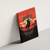 Rodeo Cowboy Canvas Wall Art Amarillo By Morning - Wonder Print Shop
