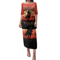 Rodeo Cowboy Family Matching Puletasi and Hawaiian Shirt Amarillo By Morning - Wonder Print Shop