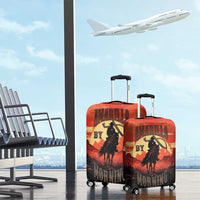 Rodeo Cowboy Luggage Cover Amarillo By Morning - Wonder Print Shop