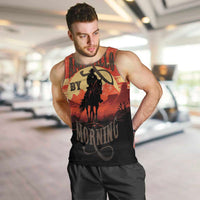 Rodeo Cowboy Men Tank Top Amarillo By Morning - Wonder Print Shop