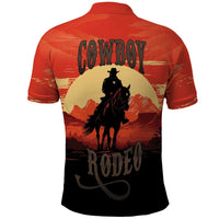 Rodeo Cowboy Polo Shirt Amarillo By Morning - Wonder Print Shop