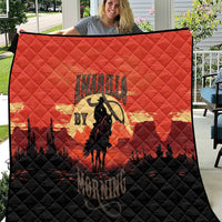 Rodeo Cowboy Quilt Amarillo By Morning - Wonder Print Shop