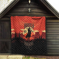 Rodeo Cowboy Quilt Amarillo By Morning - Wonder Print Shop