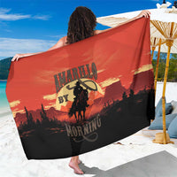 Rodeo Cowboy Sarong Amarillo By Morning - Wonder Print Shop
