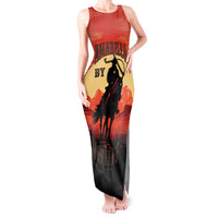 Rodeo Cowboy Tank Maxi Dress Amarillo By Morning - Wonder Print Shop