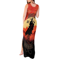 Rodeo Cowboy Tank Maxi Dress Amarillo By Morning - Wonder Print Shop