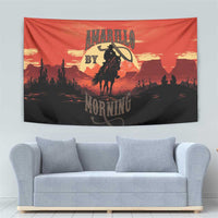 Rodeo Cowboy Tapestry Amarillo By Morning - Wonder Print Shop