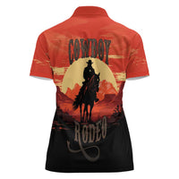 Rodeo Cowboy Women Polo Shirt Amarillo By Morning - Wonder Print Shop