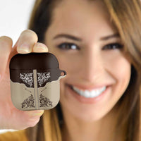 Vintage Western Cowboy AirPods Case Brown Version - Wonder Print Shop