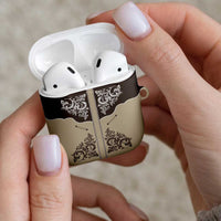 Vintage Western Cowboy AirPods Case Brown Version - Wonder Print Shop