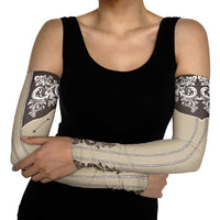 Vintage Western Cowboy Arm Sleeves Brown Version - Wonder Print Shop