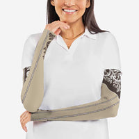 Vintage Western Cowboy Arm Sleeves Brown Version - Wonder Print Shop