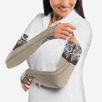 Vintage Western Cowboy Arm Sleeves Brown Version - Wonder Print Shop