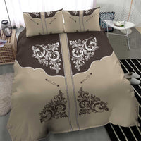Vintage Western Cowboy Bedding Set Brown Version - Wonder Print Shop