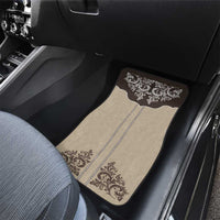 Vintage Western Cowboy Car Mats Brown Version - Wonder Print Shop