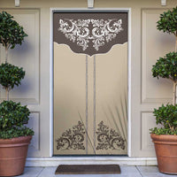 Vintage Western Cowboy Door Cover Brown Version - Wonder Print Shop