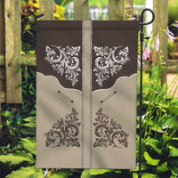 Vintage Western Cowboy Garden Flag Brown Version - Wonder Print Shop