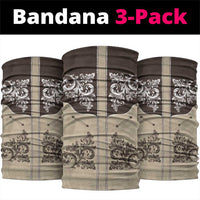 Vintage Western Cowboy Neck Gaiter Brown Version - Wonder Print Shop