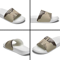 Vintage Western Cowboy Slide Sandals Brown Version - Wonder Print Shop