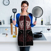 Vintage Western Cowboy Apron Black Version - Wonder Print Shop