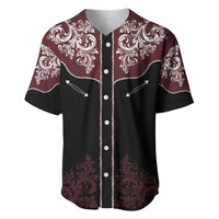 Vintage Western Cowboy Baseball Jersey Black Version - Wonder Print Shop