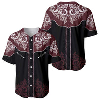 Vintage Western Cowboy Baseball Jersey Black Version - Wonder Print Shop