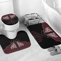 Vintage Western Cowboy Bathroom Set Black Version - Wonder Print Shop