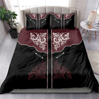 Vintage Western Cowboy Bedding Set Black Version - Wonder Print Shop
