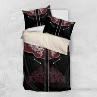 Vintage Western Cowboy Bedding Set Black Version - Wonder Print Shop