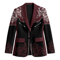 Vintage Western Cowboy Blazer Black Version - Wonder Print Shop