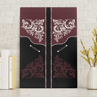 Vintage Western Cowboy Canvas Wall Art Black Version - Wonder Print Shop