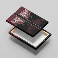 Vintage Western Cowboy Canvas Wall Art Black Version - Wonder Print Shop