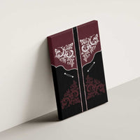 Vintage Western Cowboy Canvas Wall Art Black Version - Wonder Print Shop