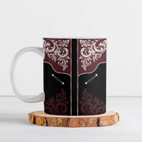 Vintage Western Cowboy Ceramic Mug Black Version - Wonder Print Shop