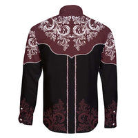 Vintage Western Cowboy Family Matching Short Sleeve Bodycon Dress and Hawaiian Shirt Black Version - Wonder Print Shop