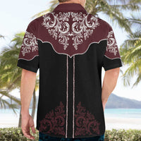 Vintage Western Cowboy Hawaiian Shirt Black Version - Wonder Print Shop