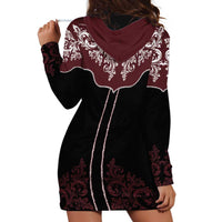 Vintage Western Cowboy Hoodie Dress Black Version - Wonder Print Shop