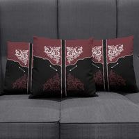 Vintage Western Cowboy Pillow Cover Black Version - Wonder Print Shop