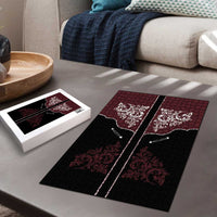 Vintage Western Cowboy Puzzle Black Version - Wonder Print Shop