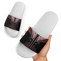 Vintage Western Cowboy Slide Sandals Black Version - Wonder Print Shop