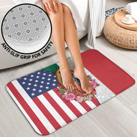 Guadalupe Virgin Mary Bathroom Set Mexican American Flag - Wonder Print Shop