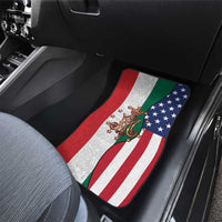 Guadalupe Virgin Mary Car Mats Mexican American Flag - Wonder Print Shop