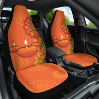 Happy Diwali India Car Seat Cover With Rangoli Patterns - Wonder Print Shop