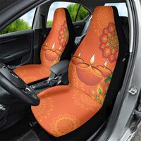 Happy Diwali India Car Seat Cover With Rangoli Patterns - Wonder Print Shop