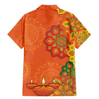 Happy Diwali India Family Matching Mermaid Dress and Hawaiian Shirt With Rangoli Patterns - Wonder Print Shop