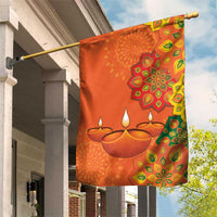 Happy Diwali India Garden Flag With Rangoli Patterns - Wonder Print Shop