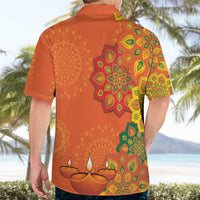 Happy Diwali India Hawaiian Shirt With Rangoli Patterns - Wonder Print Shop