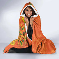 Happy Diwali India Hooded Blanket With Rangoli Patterns