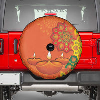 Happy Diwali India Spare Tire Cover With Rangoli Patterns - Wonder Print Shop