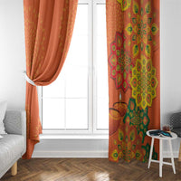 Happy Diwali India Window Curtain With Rangoli Patterns - Wonder Print Shop